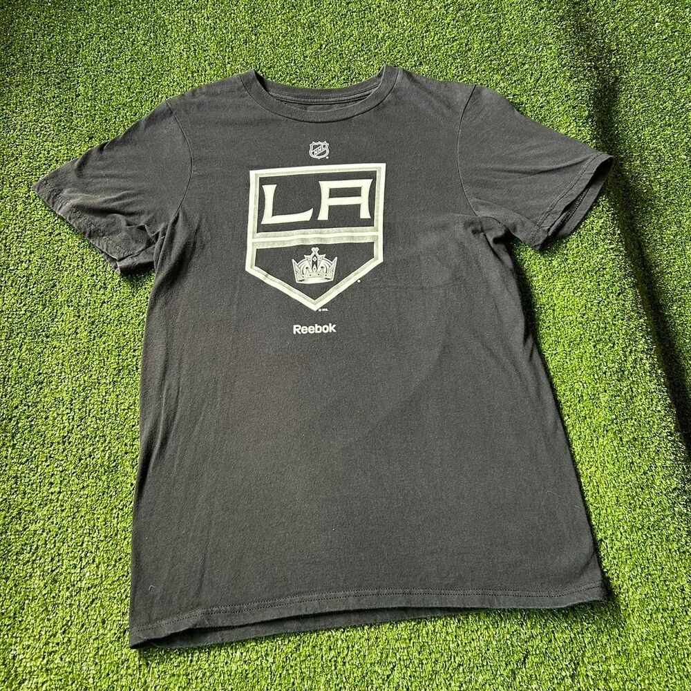 Reebok Men's Black and Grey T-shirt